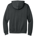 Fan Charcoal Heather back - Gildan Heavy Blend Hooded Sweatshirt