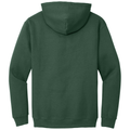 Fan Dark Green back - Gildan Heavy Blend Hooded Sweatshirt