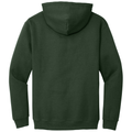 Forest Green back - Gildan Heavy Blend Hooded Sweatshirt
