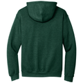 Heather Dark Green back - Gildan Heavy Blend Hooded Sweatshirt