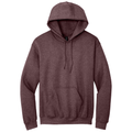 Heather Dark Maroon front - Gildan Heavy Blend Hooded Sweatshirt