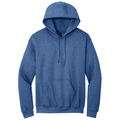 Heather Deep Royal front - Gildan Heavy Blend Hooded Sweatshirt
