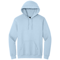 Light Blue front - Gildan Heavy Blend Hooded Sweatshirt