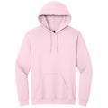 Light Pink front - Gildan Heavy Blend Hooded Sweatshirt