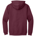 Maroon back - Gildan Heavy Blend Hooded Sweatshirt