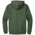 Military Green back - Gildan Heavy Blend Hooded Sweatshirt