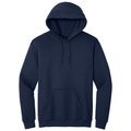Navy front - Gildan Heavy Blend Hooded Sweatshirt