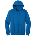 Neon Blue front - Gildan Heavy Blend Hooded Sweatshirt