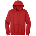 Red front - Gildan Heavy Blend Hooded Sweatshirt