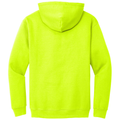 Safety Green back - Gildan Heavy Blend Hooded Sweatshirt