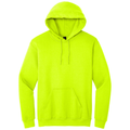 Safety Green front - Gildan Heavy Blend Hooded Sweatshirt