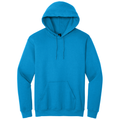 Sapphire front - Gildan Heavy Blend Hooded Sweatshirt