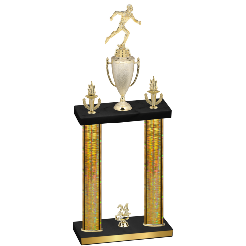 Double Gold Glacier Year Running Trophy