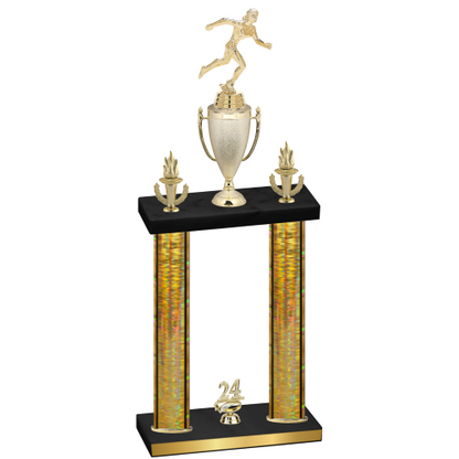 Double Gold Glacier Year Running Trophy