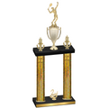 Double Gold Glacier Second Place Tennis Trophy