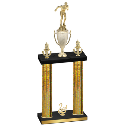 Double Gold Glacier Second Place Swimming Trophy