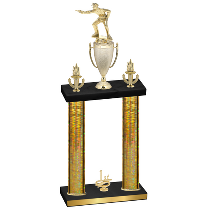 Double Gold Glacier First Place Shooter Trophy