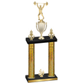 Double Gold Glacier Fourth Place Weights Trophy