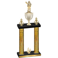 Double Gold Glacier Fourth Place Holiday Trophy