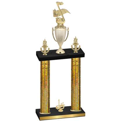 Double Gold Glacier First Place Music Trophy