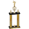 Double Gold Glacier First Place Academics Trophy