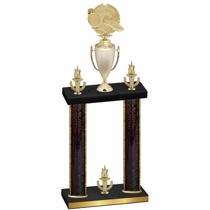 Double Black Glacier Victory Running Trophy