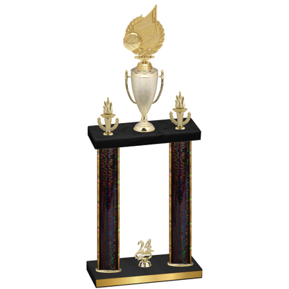 Double Black Glacier Year Volleyball Trophy