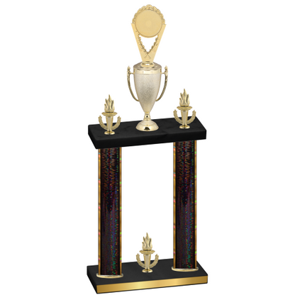 Double Black Glacier Victory Insert Trophy