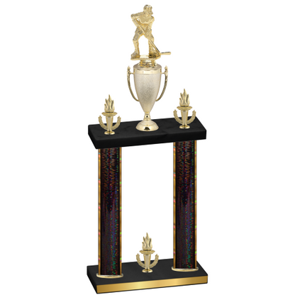 Double Black Glacier Victory Hockey Trophy