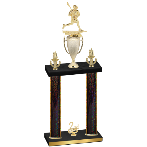Double Black Glacier Second Place Lacrosse Trophy