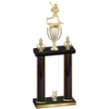 Double Black Glacier Year Lacrosse Trophy