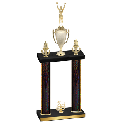 Double Black Glacier Third Place Victory Trophy
