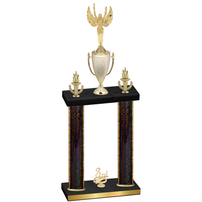Double Black Glacier Third Place Victory Trophy