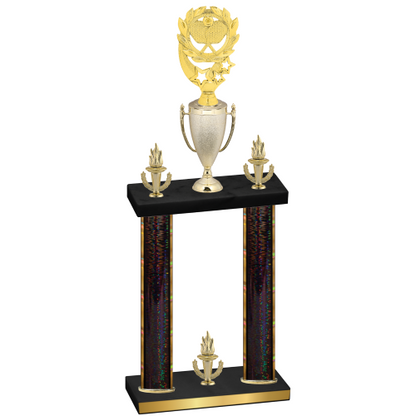 Double Black Glacier Victory Pickleball Trophy