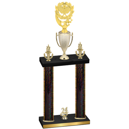 Double Black Glacier Year Pickleball Trophy
