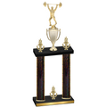 Double Black Glacier Victory Weights Trophy