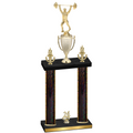 Double Black Glacier Year Weights Trophy