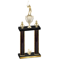 Double Black Glacier Third Place Golf Trophy