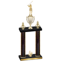 Double Black Glacier Fourth Place Golf Trophy