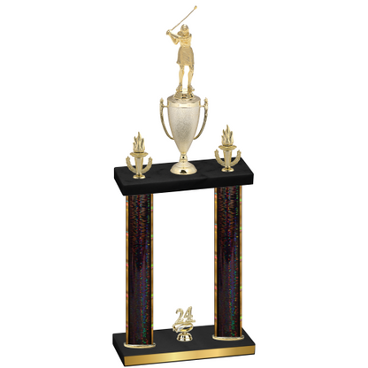 Double Black Glacier Year Golf Trophy
