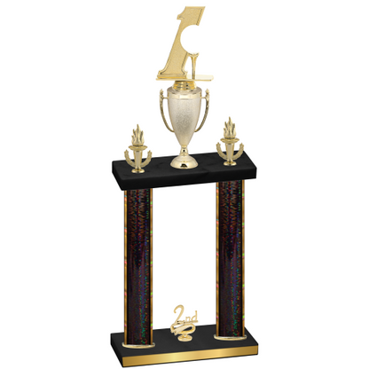 Double Black Glacier Second Place Golf Trophy