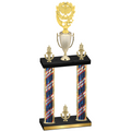 Double Flag USA Victory Pickleball Trophy