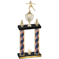 Double Flag USA Fourth Place Skater Trophy