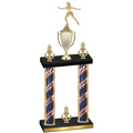 Double Flag USA Victory Skater Trophy