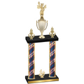 Double Flag USA Fourth Place Academics Trophy