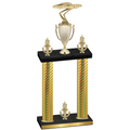 Double Gold Carbon Fiber Victory Cars Trophy