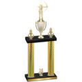 Double Gold Carbon Fiber Year Archery Trophy