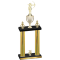 Double Gold Carbon Fiber Year Archery Trophy