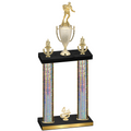 Double Silver Glacier Fourth Place Rugby Trophy