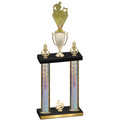 Double Silver Glacier Fourth Place Rugby Trophy